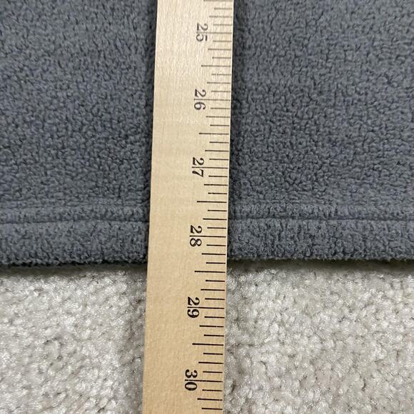 Free Fly Fleece Pullover Mens XL Gray Bamboo Quarter Snap Sweatshirt Performance - Picture 7 of 8